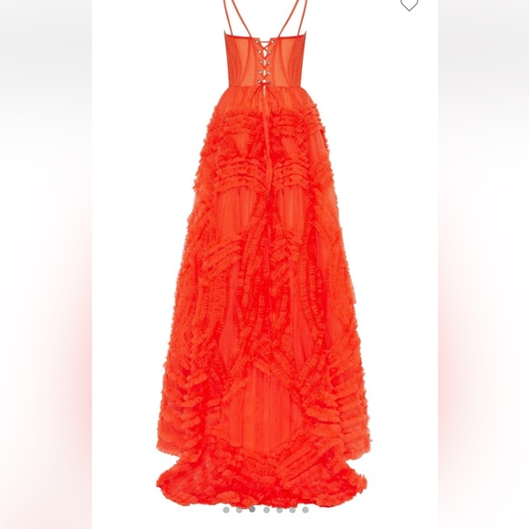 Like NEW Milla Tangerine Tulle Dress - Picture 2 of 8